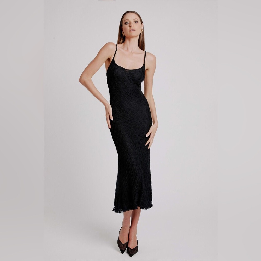 Bardot ‘Adoni’ midi mesh dress